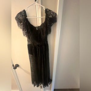 Forever 21 see through dress with snaps